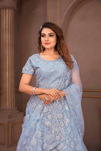 C-1998 By Amoha Designer Partywear Lehenga Choli Collection